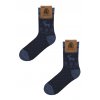 Ponožky alpaka sob modré 2 se stitkem