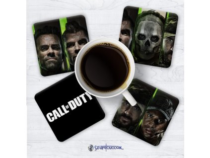 Call of Duty poháralátét szett (4db)