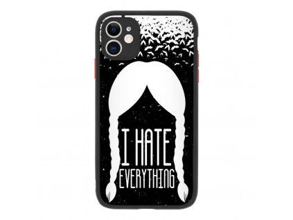 Wednesday – I hate everything silhouette - iPhone Rebel telefontok (több típus)
