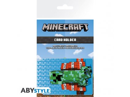 Minecraft kártyatartó