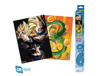 Dragon Ball - Goku és Shenron 2db-os poszter szett