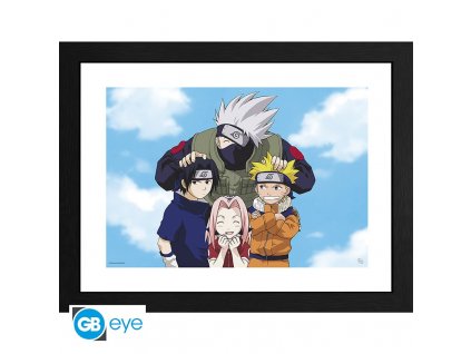 Naruto - Photo Team 7 keretes poszter