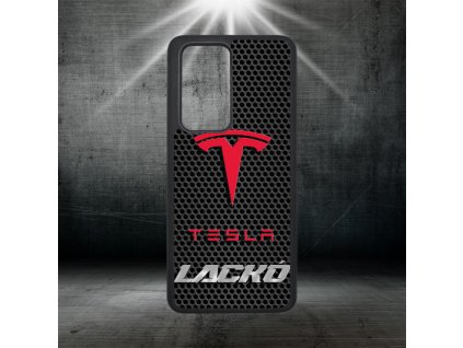 Egyedi nevekkel - Tesla logó - Huawei tok