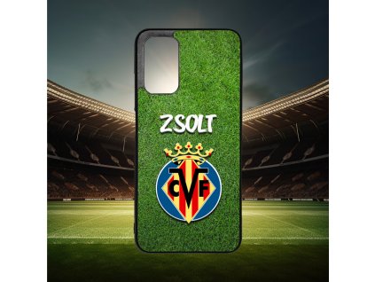 Egyedi nevekkel - Villareal logo - Xiaomi tok