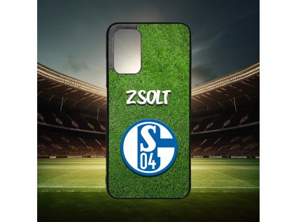 Egyedi nevekkel - Schalke logo - Xiaomi tok