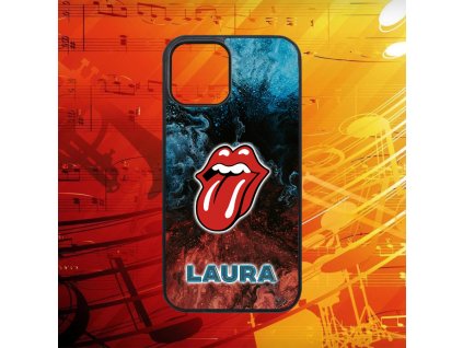 Egyedi nevekkel - The Rolling Stones logo - iPhone tok
