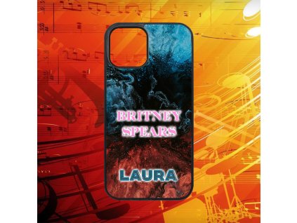 Egyedi nevekkel - Britney Spears logo - iPhone tok