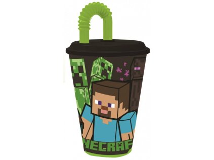 Minecraft nagy műanyag pohár