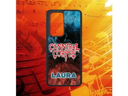 Egyedi nevekkel - Cannibal Corpse logo - Huawei tok