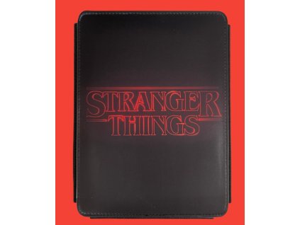 Stranger Things logó műbőr univerzális tablet tok (6&quot; - 8&quot;)
