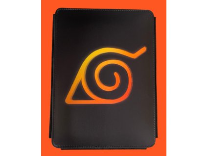 Naruto - Konoha műbőr univerzális tablet tok (6&quot; - 8&quot;)