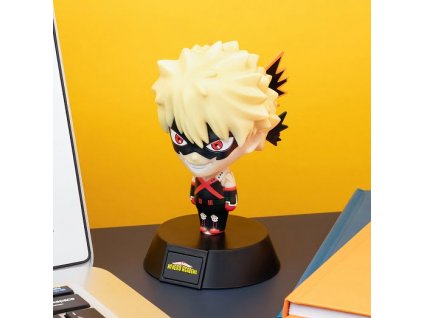 My Hero Academia Katsuki Bakugo 3D ikon hangulatvilágítás