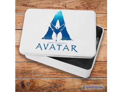 Avatar logó fém szendvicsdoboz (tároló doboz)