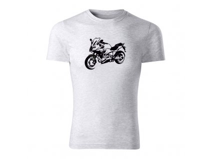 bmw r1200rs panske tricko bledosiva