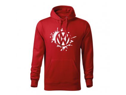 volkswagen splash panska mikina 1 cervena