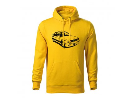 bmw m3 e30 panska mikina 1 zlta