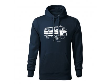 uaz 452v panska mikina 2 tmavo modra