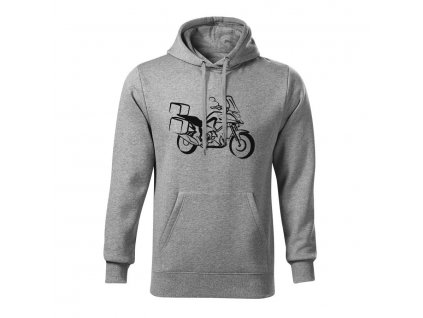 honda vfr1200x crosstourer panska mikina tmavosiva