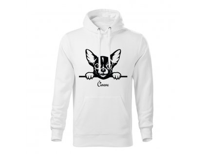 civava panska mikina 1 biela