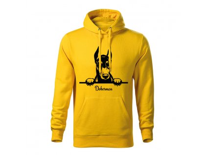 doberman panska mikina 1 zlta