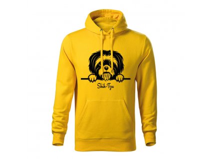 shih tzu panska mikina 1 zlta