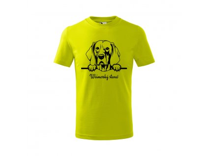 weimarsky stavac detske tricko 1 limetkova