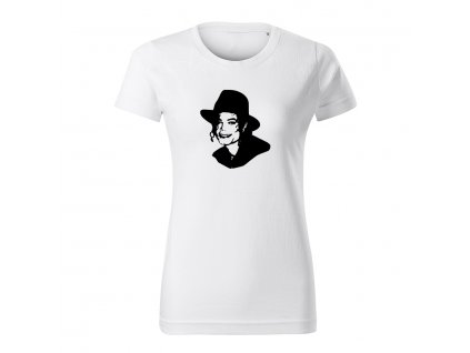 michael jackson damske tricko 1 biela