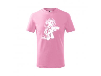 my little pony detské tričko 1 ružová