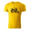 bmw g310r panske tricko zlta
