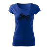 bmw r1150 damske tricko kralovska modra