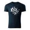 volkswagen splash panske tricko 180 g m2 biela armytmavomodra