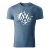 volkswagen splash panske tricko 180 g m2 biela armydenim