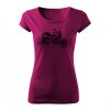 bmw g310r damske tricko fuchsia