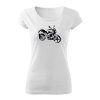 bmw g310r damske tricko biela