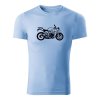 bmw s1000r panske tricko nebeska modra