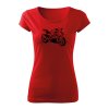 bmw s1000rr damske tricko cervena