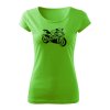 bmw s1000rr damske tricko jablkovozelena