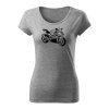 bmw s1000rr damske tricko tmavosiva