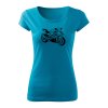 bmw s1000rr damske tricko tyrkysova
