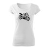 bmw s1000rr damske tricko biela