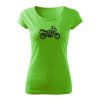 honda cb500x damske tricko jablkovozelena