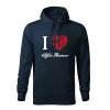 i love alfa romeo panska mikina 1 tmavomodra