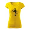 doberman damske tricko zlta