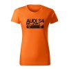 audi s4 b5 damske tricko cierna oranzova