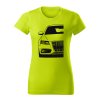 audi s4 b8 damske tricko cierna limetkova