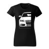 audi s4 b8 damske tricko biela cierna