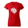 audi splash damske tricko biela cervena