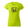 honda damske tricko cierna limetkova