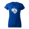 mitsubishi splash damske tricko biela kralovska modra