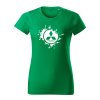mitsubishi splash damske tricko biela travova zelena